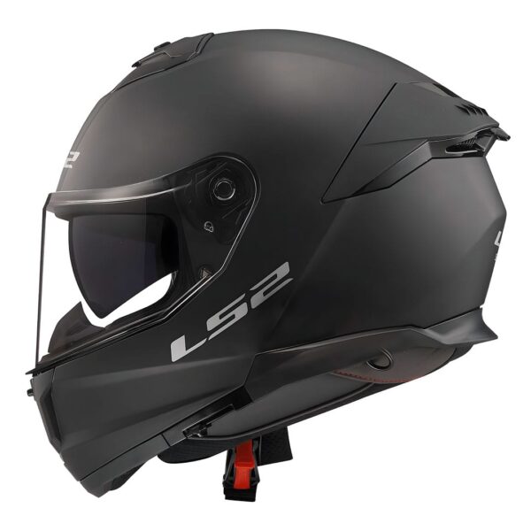 Casco integral para motociclista LS2 FF808 STREAM-II negro mate - ECE2206