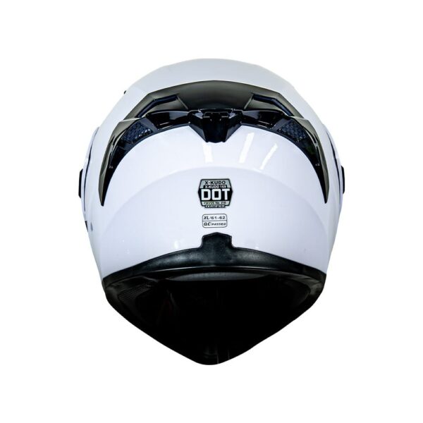 Casco abatible para moto XKUDO RAPER blanco - SP