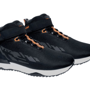 Bota para moto LS2 ACRUX para hombre negro/ naranja