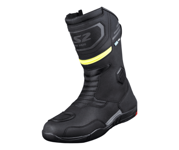 Bota para moto LS2 GOBY MUJER negro/amarillo