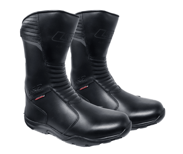 Bota para moto LS2 URANO HOMBRE negro - WATER PROOF