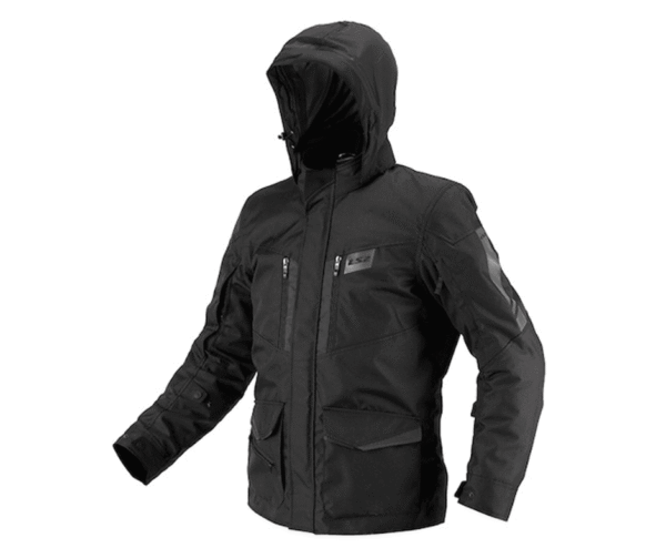 Casaca para moto de hombre LS2 METROPOLIS negro