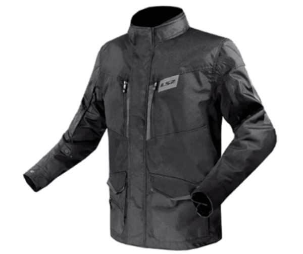 Casaca para moto de hombre LS2 METROPOLIS negro