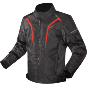 Casaca para moto de hombre LS2 SEPANG negro/rojo