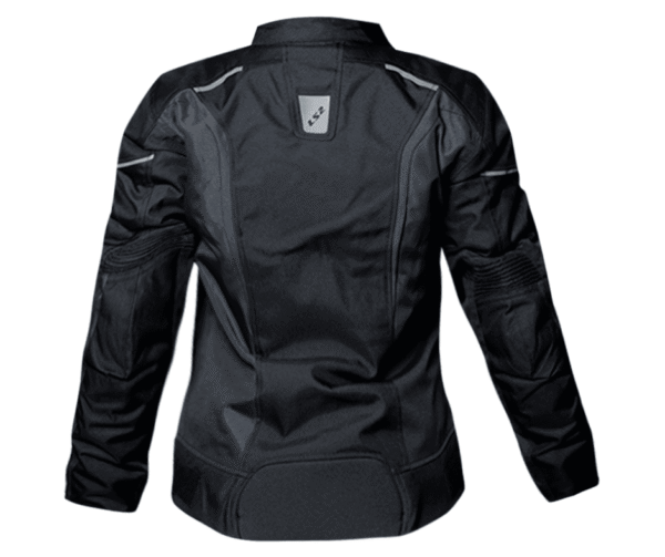 Casaca para moto de mujer LS2 SEPANG negro/gris oscuro