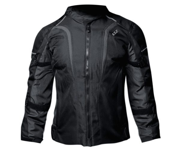 Casaca para moto de mujer LS2 SEPANG negro/gris oscuro