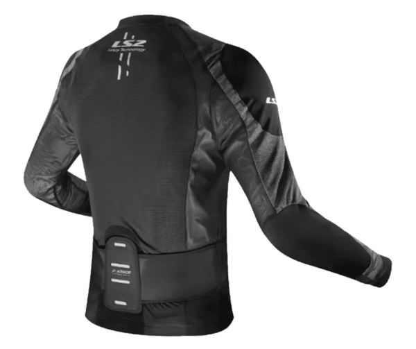 Casaca para hombre LS2 X-ARMOR negro/plata