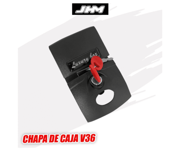 CHAPA DE REPUESTO CAJA PORTA DOCUMENTOS V-36