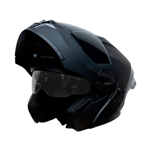 Casco articulado para moto XKUDO DEEP negro mate