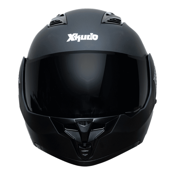 Casco articulado para moto XKUDO DEEP negro mate
