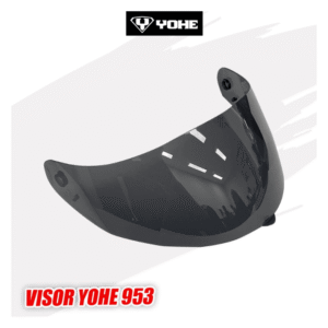 Visor para casco YOHE FF953 humo oscuro