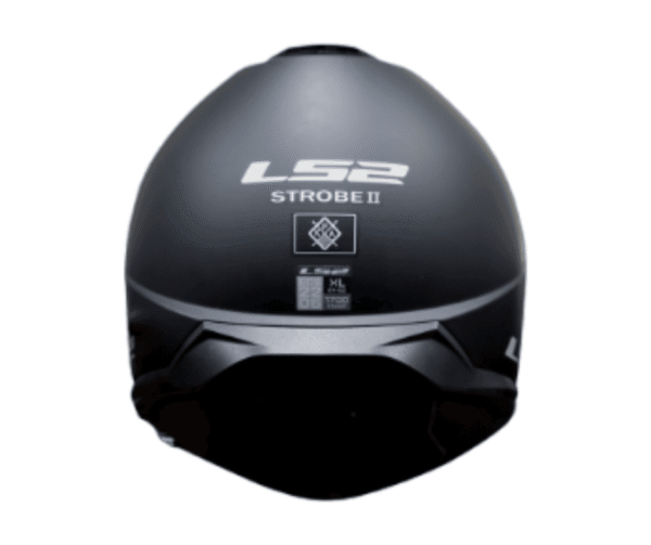 Casco abatible para motociclista LS2 FF908 STROBE-II negro mate - ECE2206