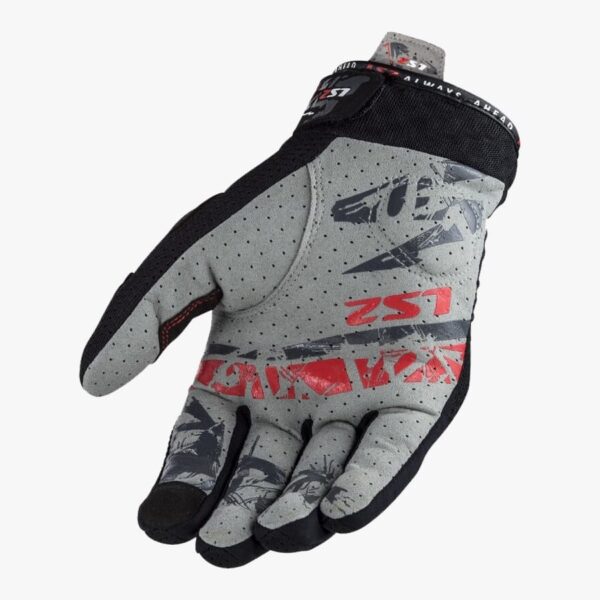 Guante para moto de hombre LS2 CHAKI negro