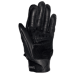Guante de cuero para motociclista KRATOZ negro - CE - Imagen 3