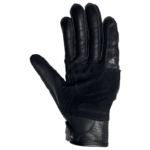 Guante de cuero para motociclista KRATOZ negro - CE - Imagen 2