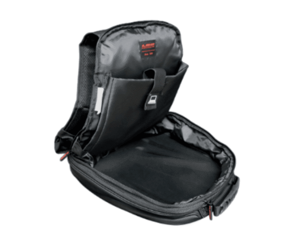 Mochila LS2  LBP-01 44L - negro/ tipo carbono - Polivinilico