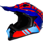 Casco para cross LS2 MX700 GAMMAX azul/rojo - Imagen 3