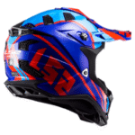Casco para cross LS2 MX700 GAMMAX azul/rojo - Imagen 2