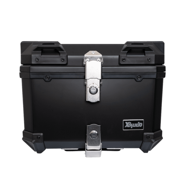 Top Case XKUDO E-530 NEGRO - 42 LT - C/ESPALDAR-BASE ALUMINIO