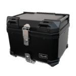 Top Case XKUDO E-530 NEGRO - 42 LT - C/ESPALDAR-BASE ALUMINIO - Imagen 4
