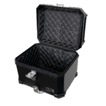 Top Case XKUDO E-530 NEGRO - 42 LT - C/ESPALDAR-BASE ALUMINIO - Imagen 5