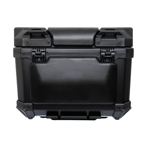 Top Case XKUDO E-530 NEGRO - 42 LT - C/ESPALDAR-BASE ALUMINIO
