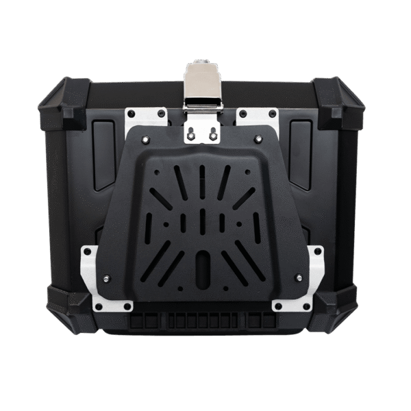 Top Case XKUDO E-530 NEGRO - 42 LT - C/ESPALDAR-BASE ALUMINIO