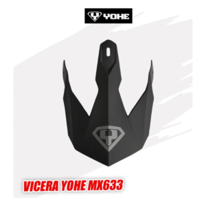 Visera YOHE MX633 negro mate