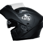 Casco abatible para moto XKUDO SOLID negro mate - Imagen 2