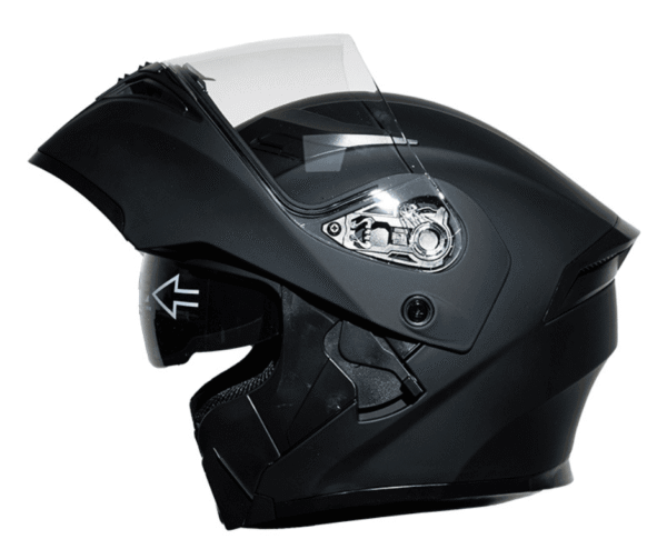Casco abatible para moto XKUDO SOLID negro mate
