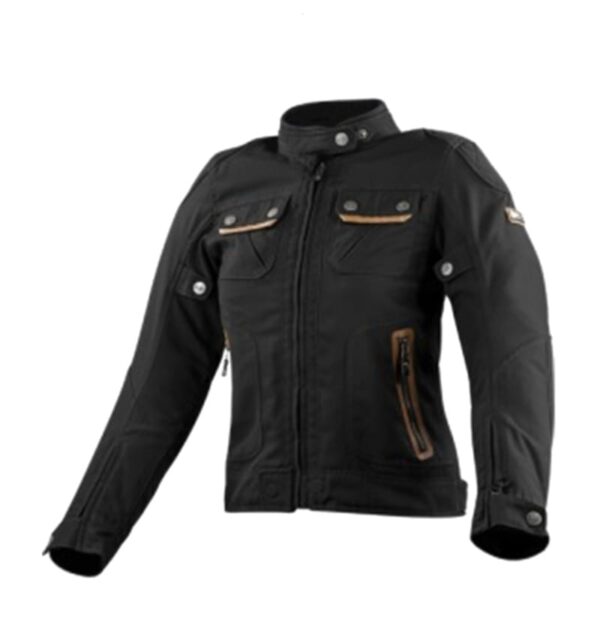 Casaca para moto de mujer LS2 BULLET negro