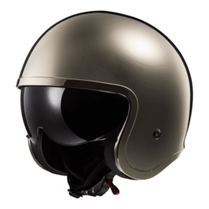 casco abierto LS2 OF599 Cromado