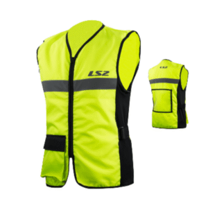 Chaleco para moto LS2 amarillo